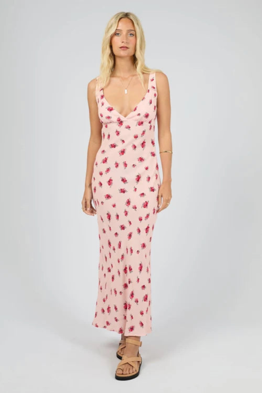 All About Eve Scarlett Maxi Dress - Blush floral (FOR SALE)